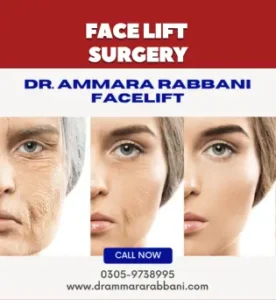 Face lift surgery